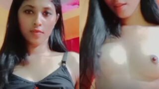 Indian girl Karina ki nude selfie video