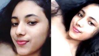 College girl Shanaya ki viral nude video