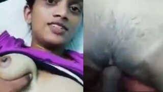 Tamil girl ki boobs daba kar chut chodi