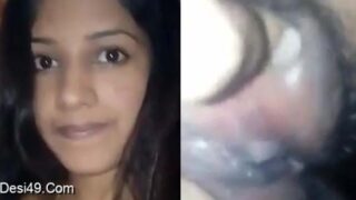 Delhi girl fingering sex ki viral selfie video