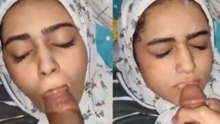 Muslim girl ki Indian blowjob cumshots video