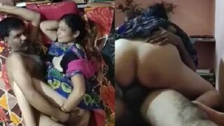 Bengali aunty Meena chud rahi hai apne husband se