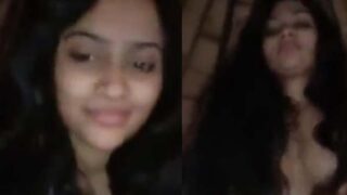 Delhi college girl Sanvika ki cock ride sex video