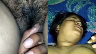 Hairy chut mein ungli karke zabardast chudai bhabhi ki