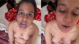 College girl ne boyfriend ke cum ko chaat liya