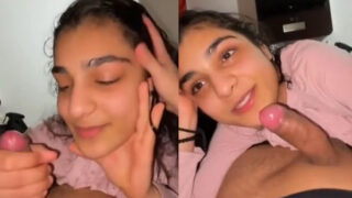 Delhi ki khubsurat gf ne lund chusa